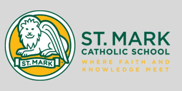 The St. Mark Catholic School logo