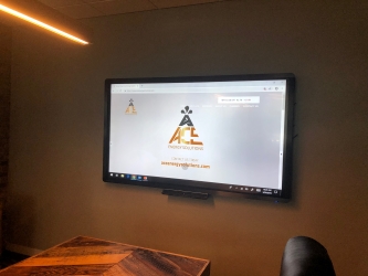 ACE energy's brand new video conferencing monitor from Data Projections